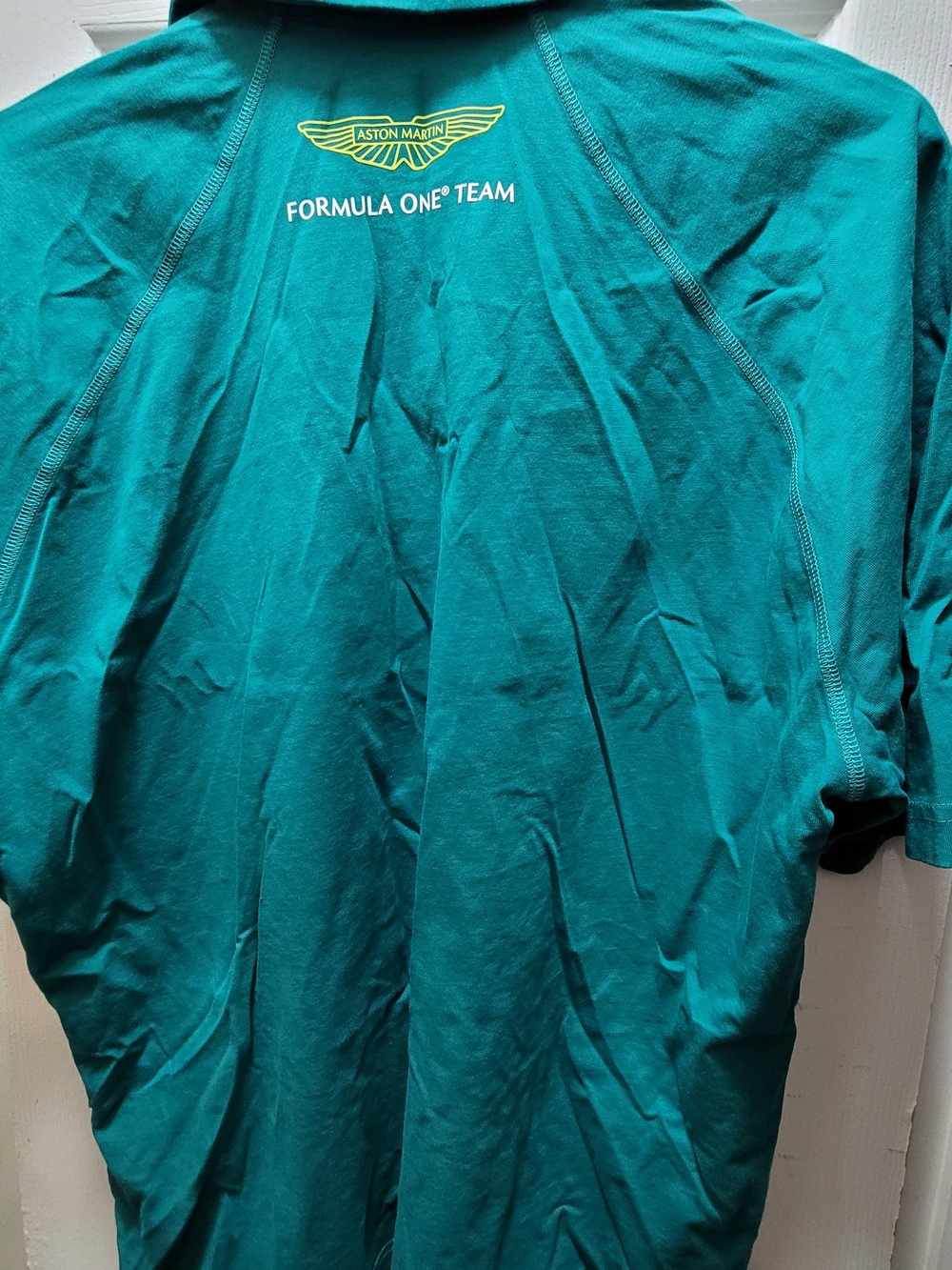 Aston Martin Formula One Team Teal Men's Polo Xl